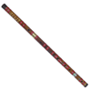 西湖专业镶红骨二节单插扎线竹笛