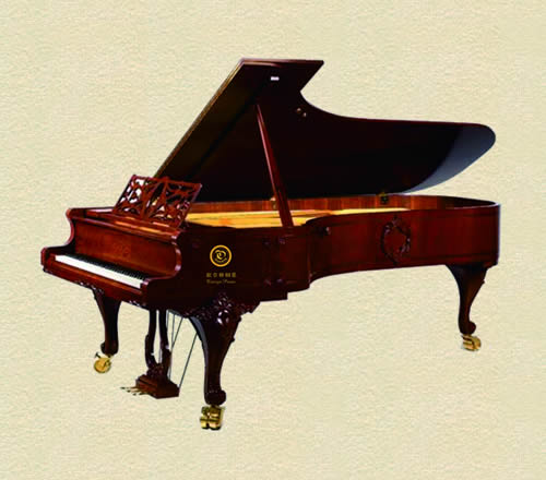 欧尔雅钢琴A6 哑光雕花三角钢琴