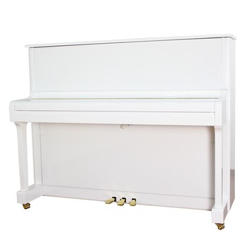 白色立式B-120LS型钢琴
