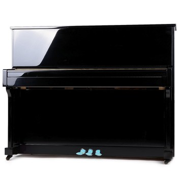 118M+-珠江/教学钢琴/黑色立式