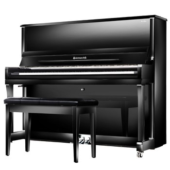 G-126-HEITZMAN海资曼银系列立式钢琴中加合资出口型 